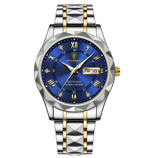 Relógio Masculino Poedagar Gentleman Relógio Masculino Poedagar Gentleman - Relógios Masculinos 0018 Linvus Azul 