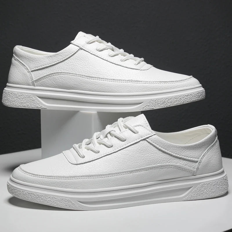 Sapato Masculino Casual Sapato Masculino Casual (Branco) - Sapatos Masculinos 0001 Linvus 